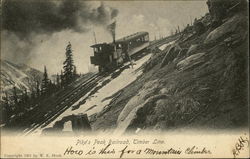 Pike's Peak Railroad, Timber Line Postcard