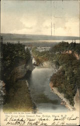The Gorge from Stewart Ave. Bridge Postcard