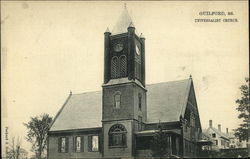 Universalist Church Guilford, ME Postcard Postcard