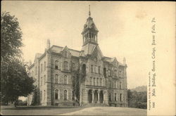 Main Building, Geneva College Beaver Falls, PA Postcard 