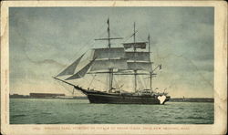 Whaling Bark, Starting on Voyage to Indian Ocean Whaling Bark, Starting on Voyage to Indian Ocean