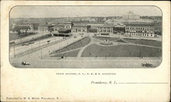 Union Station, N.Y., N.H. & H. Railroad Postcard