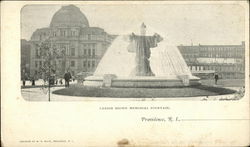 Carrie Brown Memorial Fountain Postcard