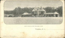 Boat House, Roger Williams Park Postcard