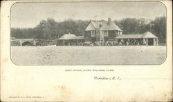 Boat House, Roger Williams Park Postcard