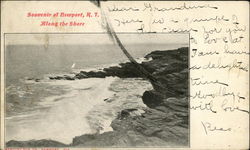 Along the Shore Newport, RI Postcard Postcard
