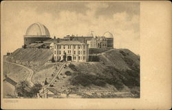 Lick Observatory Postcard