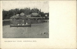 Norumbega Boat House Postcard