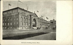 Mechanics Building Boston, MA Postcard Postcard