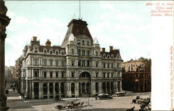 US Post Office and Sub-Treasury Postcard