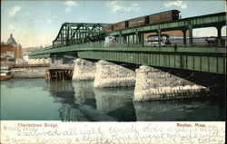 Charlestown Bridge Postcard