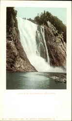 Cascade of Montmorenci Postcard