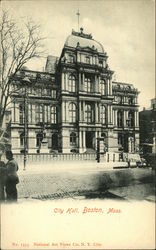 City Hall Boston, MA Postcard Postcard