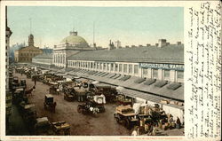Quincy Market Boston, MA Postcard Postcard