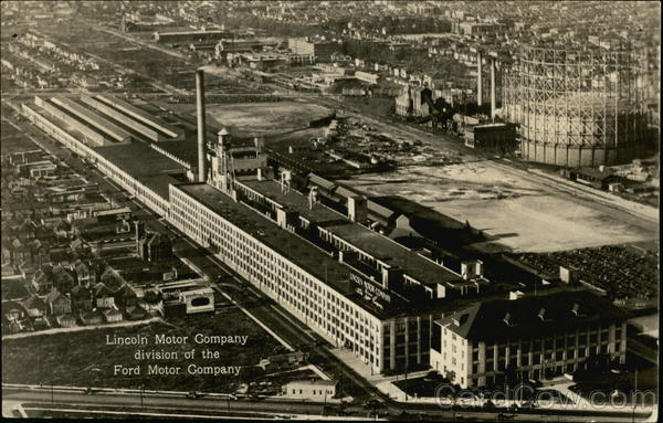 Lincoln Motor Company Detroit Michigan