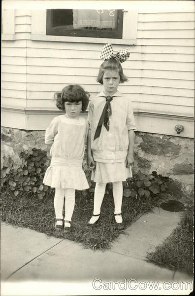 Photo of two girls Children