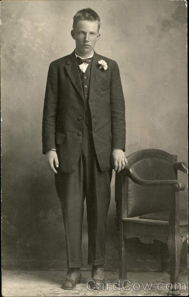 Portrait Of 15-year-old Boy Named Ernest Children