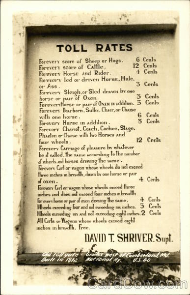 Old Town Gate Cumberland Maryland