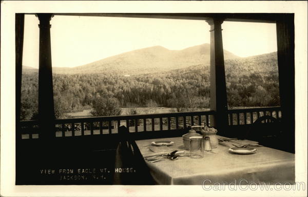 View from Eagle Mt. House Jackson New Hampshire