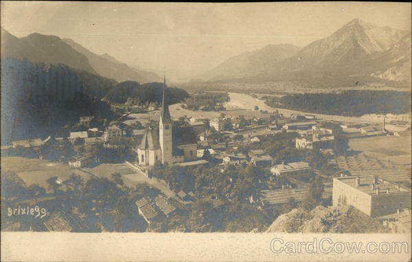 View of Town From Mountain Germany
