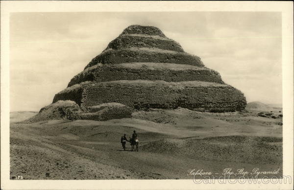 The Step Pyramid -Sakkara Cairo Egypt Africa