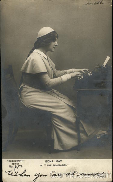 Edna May in The Schoolgirl Women