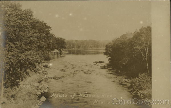 Mouth of Nashua River New Hampshire