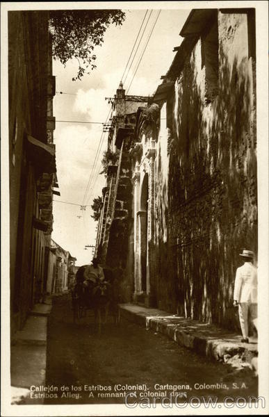 A Remnant of Colonial Days Cartagena Colombia South America