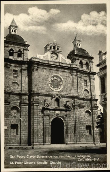St. Peter Claver Jesuit Church Cartagena Colombia South America