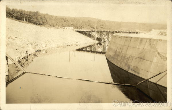 View of Dam and Bridge Landscapes