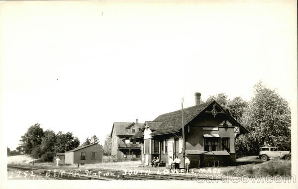 B&M RR Station South Lowell Massachusetts