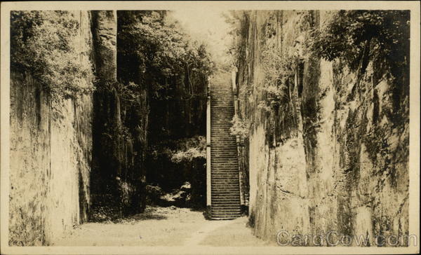 The Queen's Staircase Nassau Bahamas Caribbean Islands