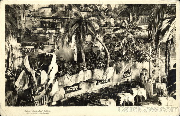 Clifton's Pacific Seas Cafeteria Los Angeles California