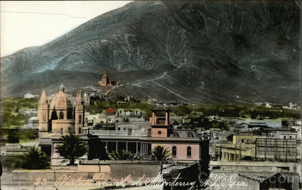 View of Town Monterrey Mexico