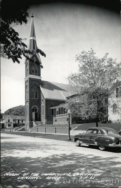 Church of The Immaculate Conception Lansing Iowa