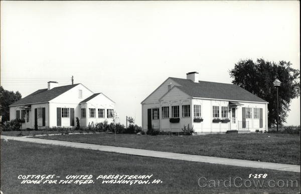 Cottages-United Presbyterian Home for the Aged Washington Iowa