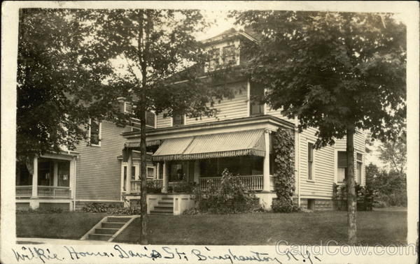 Wilkie House, Davis St Binghamton New York