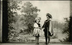 Cinderella and Prince Charming Postcard