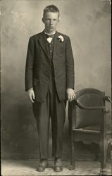 Portrait Of 15-year-old Boy Named Ernest Portrait Of 15-year-old Boy Named Ernest