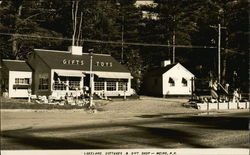 Lakeland cottages & gift shop - Weirs, N.H Postcard