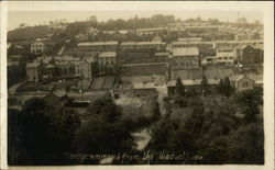 View of Town from the Viaduct Postcard