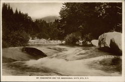 Mt. Washington and the Ammonoosuc White Mountains, NH Postcard Postcard