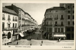Calle Larios Malaga, Spain Postcard Postcard