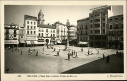Plaza Jose Antonio Primo de Rivera Postcard