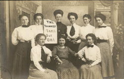 The "Yama Club" Youngsville, PA Women Postcard Postcard