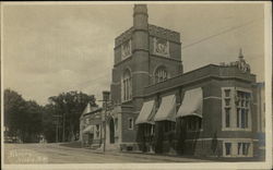 Library Nashua, NH Postcard Postcard