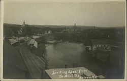 Looking East from The Whiting Nashua, NH Postcard Postcard