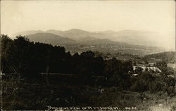 Birdseye View of Pittsford, Vt Postcard