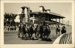 Horse Race Mexico Horse Racing Postcard Postcard