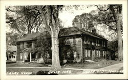 Frary House, Built 1698 Deerfield, MA Postcard Postcard